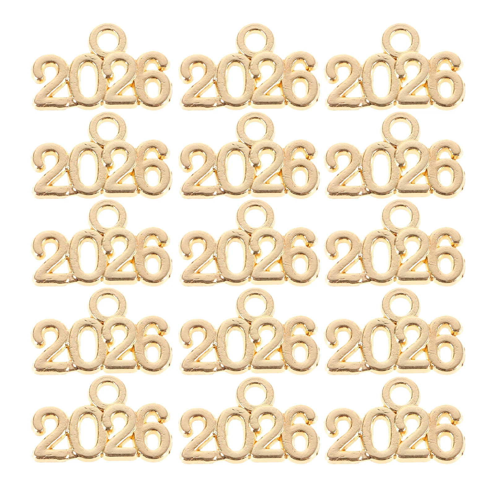100Pcs Alloy DIY Year Number Charms 2026 Commemorative Pendant Necklace Keychain Supplies for Jewelry Making Crafts
100Pcs Alloy DIY Year Number Charms 2026 Commemorative Pendant Necklace Keychain Supplies for Jewelry Making Crafts
