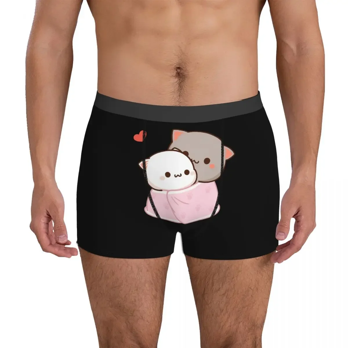 Персиковые и Гома Cuddling-Mochi, персиковые трусы с котом, дышащие трусы, мужское нижнее белье, шорты с принтом, боксеры, трусы
Персиковые и Гома Cuddling-Mochi, персиковые трусы с котом, дышащие трусы, мужское нижнее белье, шорты с принтом, боксеры, трусы