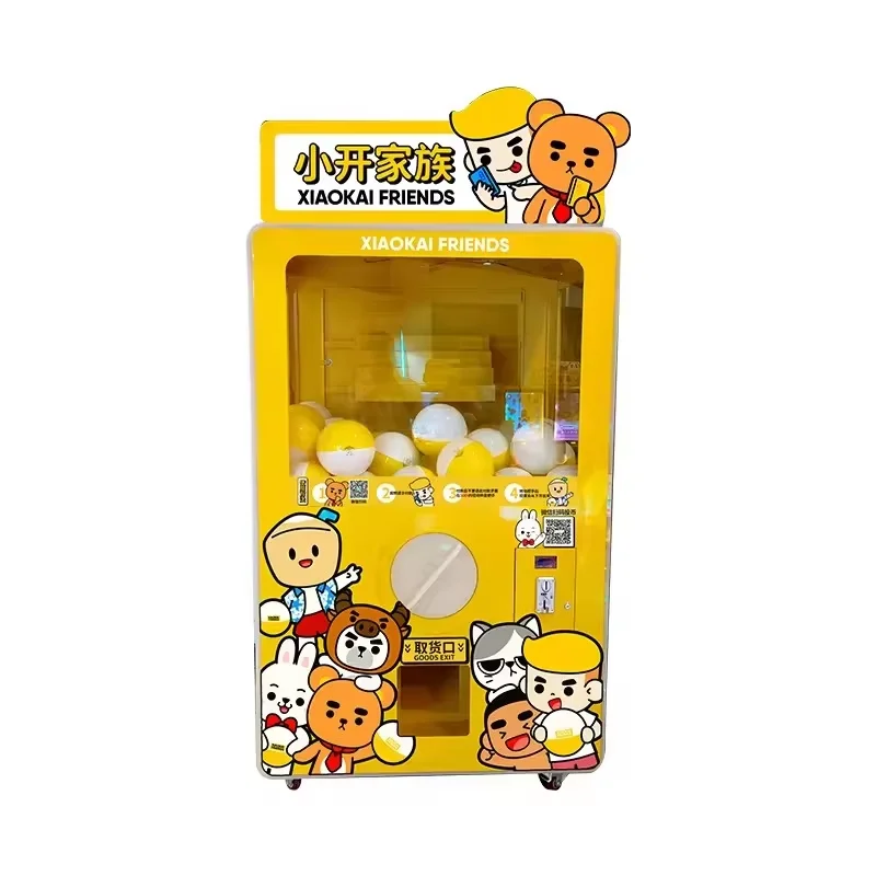 Wholesale Popular Coin-Operated Vending Arcade Game Machine Japanese Twisted Egg Vending Machine Capsule Toy Machine
Wholesale Popular Coin-Operated Vending Arcade Game Machine Japanese Twisted Egg Vending Machine Capsule Toy Machine