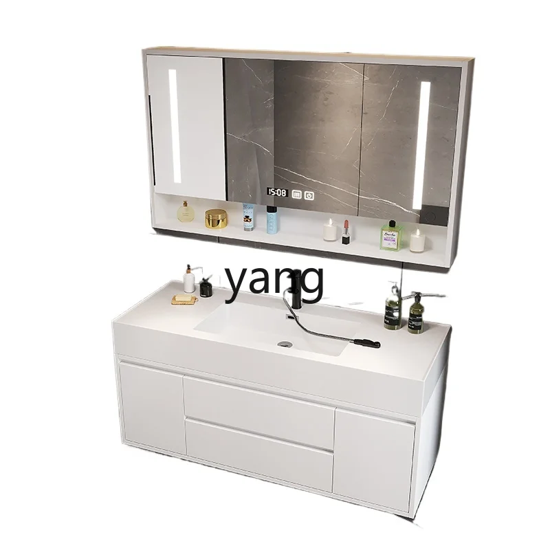 LMMBathroom Nano Integrated Basin Washbasin White Washstand Set
LMMBathroom Nano Integrated Basin Washbasin White Washstand Set