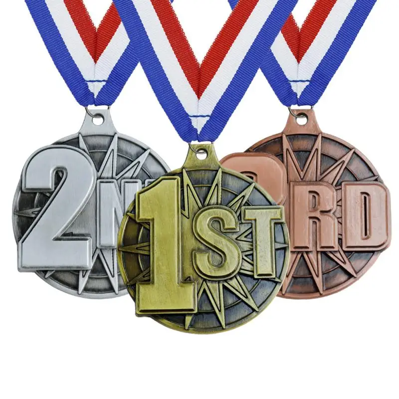 1 Piece Students Rewards Metal Plating Ancient Award Medals Winner Medals With Neck Ribbon Competition Medals
1 Piece Students Rewards Metal Plating Ancient Award Medals Winner Medals With Neck Ribbon Competition Medals