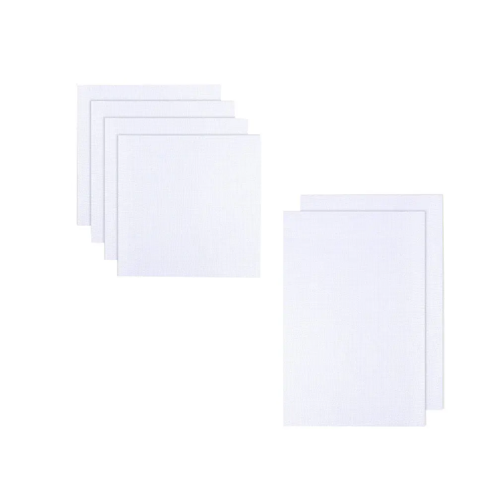 6pcs Cross Stitch Cloth White Fabric for Sewing Embroidery Kits Needlework DIY Handmade Accessories Safe Durable High Quality
6pcs Cross Stitch Cloth White Fabric for Sewing Embroidery Kits Needlework DIY Handmade Accessories Safe Durable High Quality