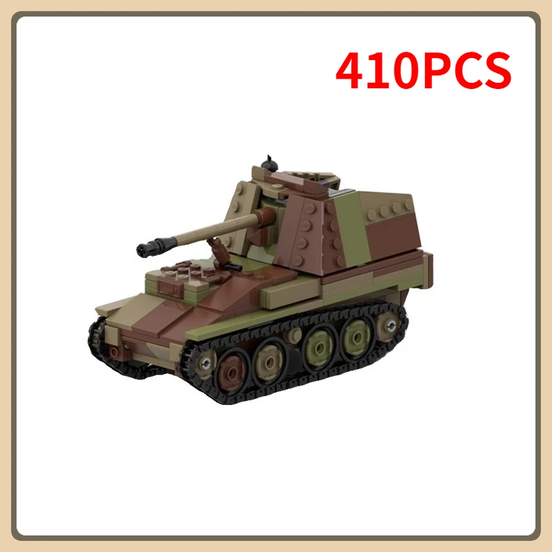 Строительный блок противотанковой бронеавтомобиля военной серии MOC- 152115 Танк времен Второй мировой войны, сборная модель-головоломка, детская игрушка в подарок
Строительный блок противотанковой бронеавтомобиля военной серии MOC- 152115 Танк времен Второй мировой войны, сборная модель-головоломка, детская игрушка в подарок