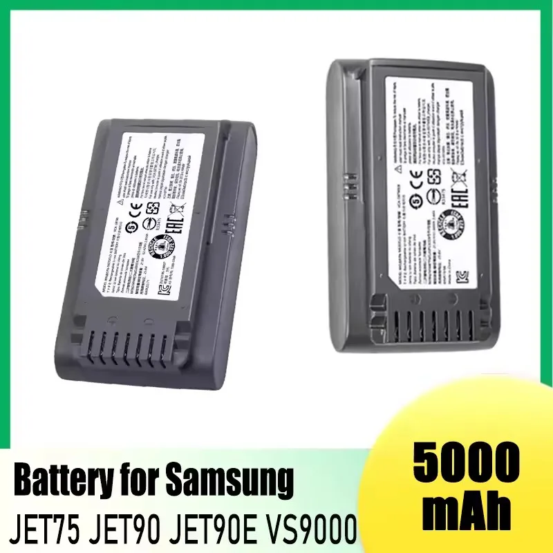100% Original Sweeper Battery VCA-SBT90 for Samsung Vs9000 Jet90 Jet75 Jet90E VCA-SBT90 Cordless Handheld Vacuum Cleaner Battery
100% Original Sweeper Battery VCA-SBT90 for Samsung Vs9000 Jet90 Jet75 Jet90E VCA-SBT90 Cordless Handheld Vacuum Cleaner Battery