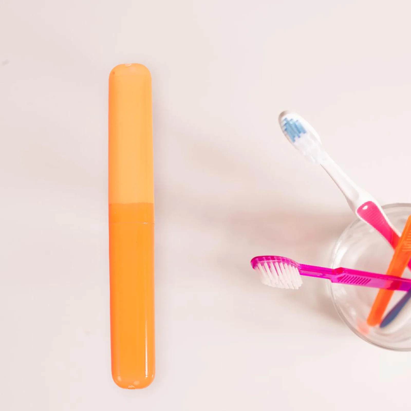 14Pcs Toothbrush Travel Containers Portable Hard Plastic Toothbrush Holder Airtight Toothpaste Storage Box Compact
14Pcs Toothbrush Travel Containers Portable Hard Plastic Toothbrush Holder Airtight Toothpaste Storage Box Compact