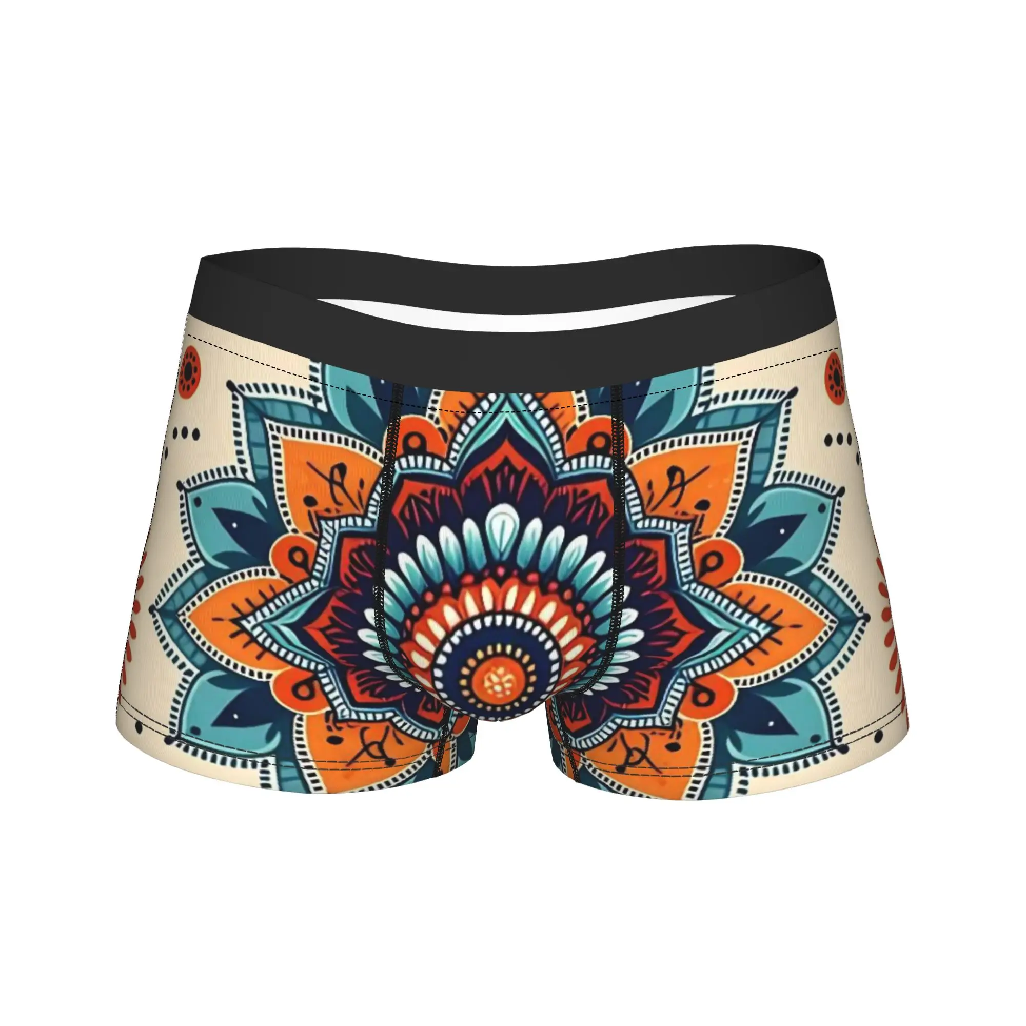 Retro Bohemian Woven Pattern Boxer Brief Underwear Trenky Man Sexy Soft Trunk Design Large Size Panties
Retro Bohemian Woven Pattern Boxer Brief Underwear Trenky Man Sexy Soft Trunk Design Large Size Panties
