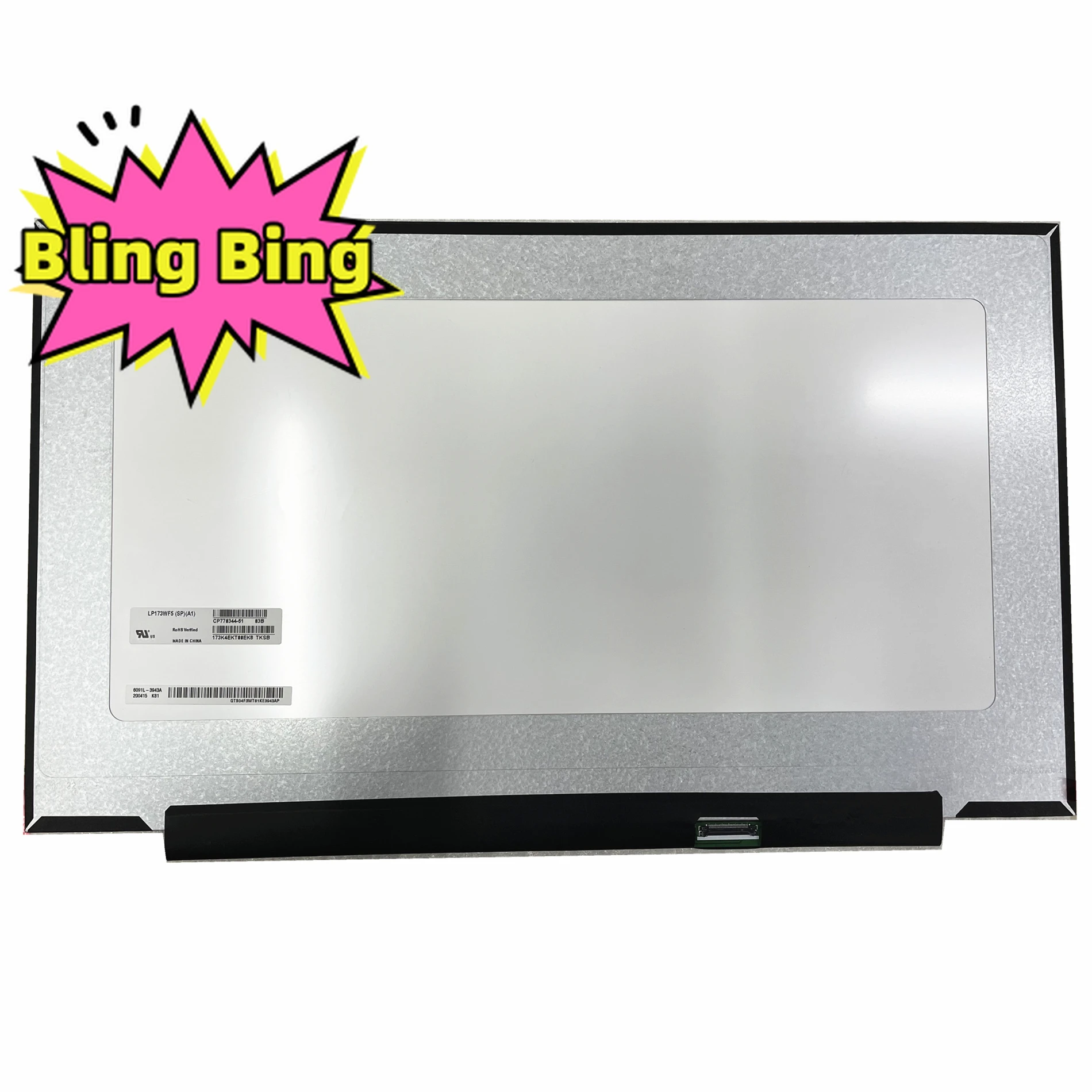 LP173WF5 SPA1 LP173WF5 (SP)(A1) LP173WF5-SPA1 30 PIN IPS Panel EDP Panel EDP LCD Screen
LP173WF5 SPA1 LP173WF5 (SP)(A1) LP173WF5-SPA1 30 PIN IPS Panel EDP Panel EDP LCD Screen