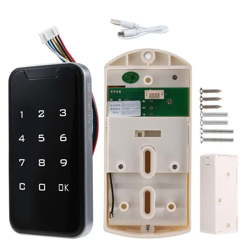 Electronic Smart Digital Electronic Door Lock Fingerprint Press Password Keyless Keypad
Electronic Smart Digital Electronic Door Lock Fingerprint Press Password Keyless Keypad