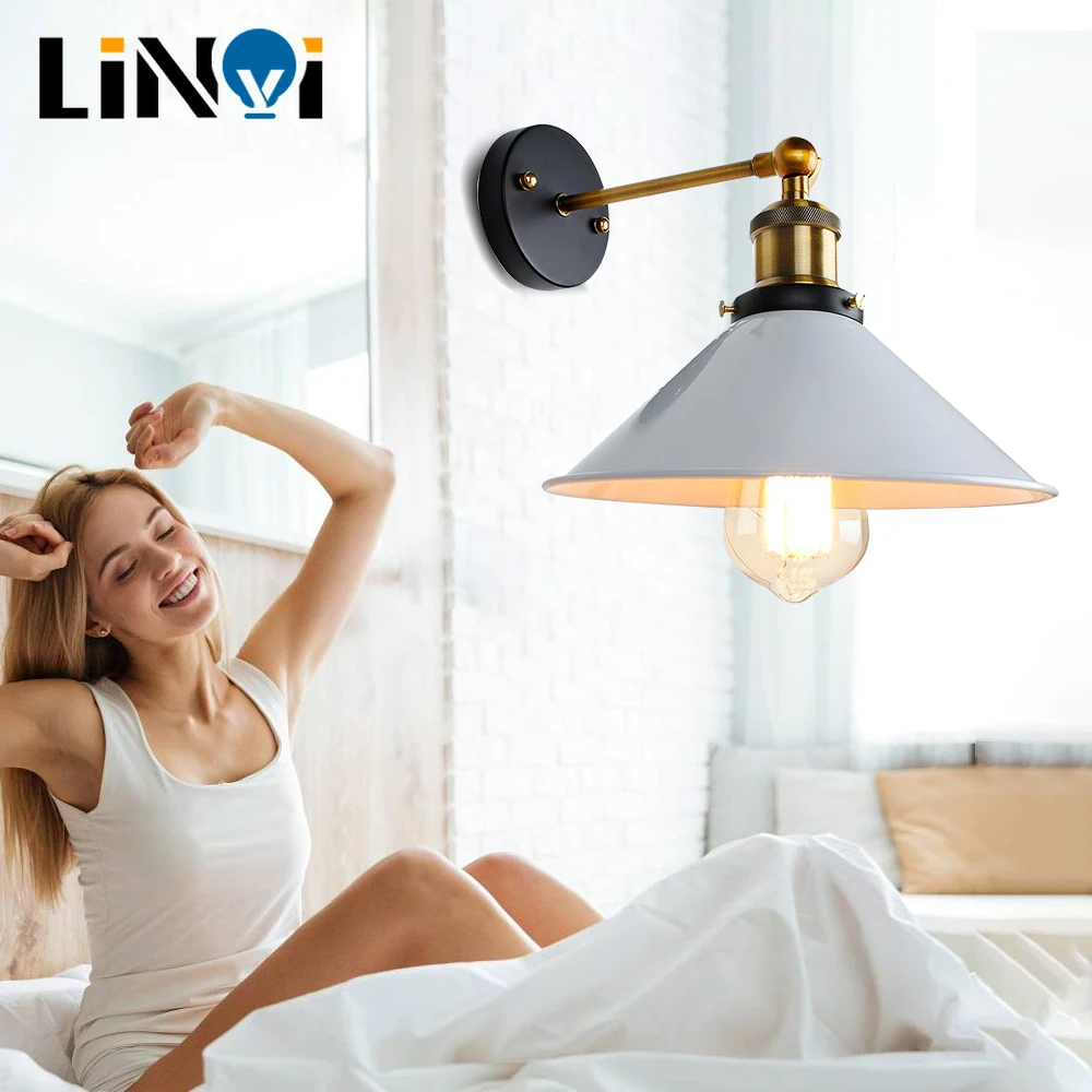 Wall Sconces, Vintage Industrial Wall Mounted Light Reading Light Fixtures for Bedside Bedroom Doorway,110V-220V E27 Base
Wall Sconces, Vintage Industrial Wall Mounted Light Reading Light Fixtures for Bedside Bedroom Doorway,110V-220V E27 Base