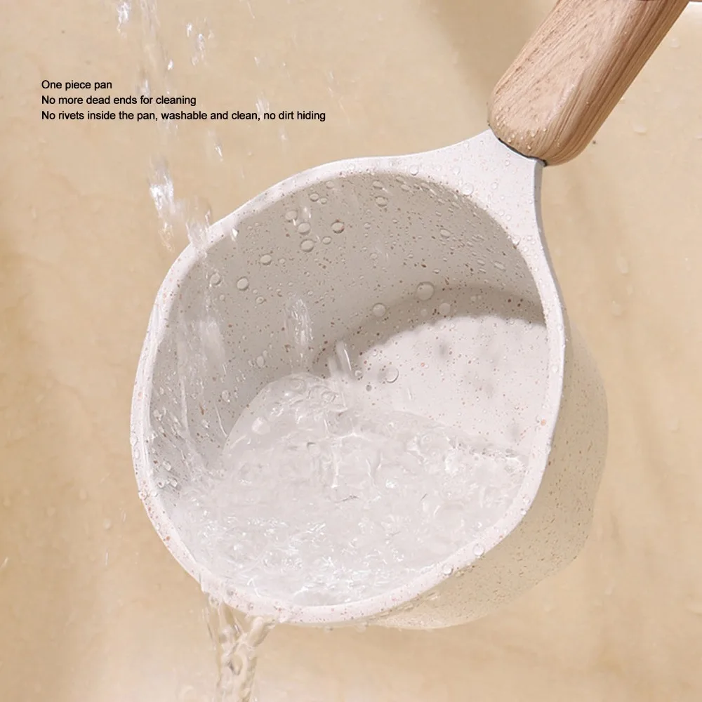 Nonstick Sauce Pan with Pour Spout Flat Bottom Butter Melting Pot Deepening Height Easy To Use Saucepan Restaurant
Nonstick Sauce Pan with Pour Spout Flat Bottom Butter Melting Pot Deepening Height Easy To Use Saucepan Restaurant