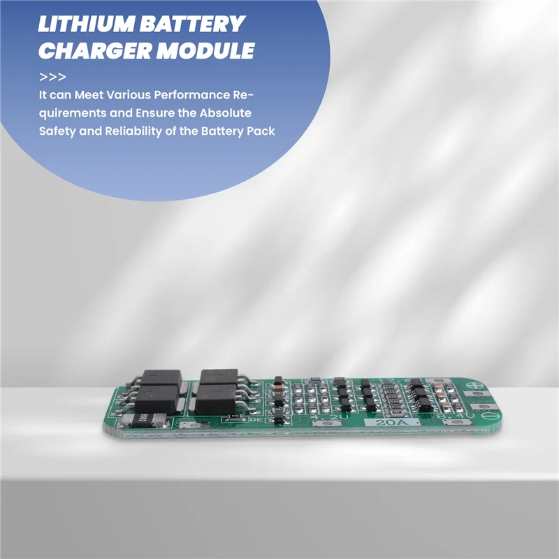 AS94-3S 20A Lithium Battery 18650 Charger PCB BMS Protection Board 18650 Li- Battery Charging Module 11.1V 12V 12.6V
AS94-3S 20A Lithium Battery 18650 Charger PCB BMS Protection Board 18650 Li- Battery Charging Module 11.1V 12V 12.6V