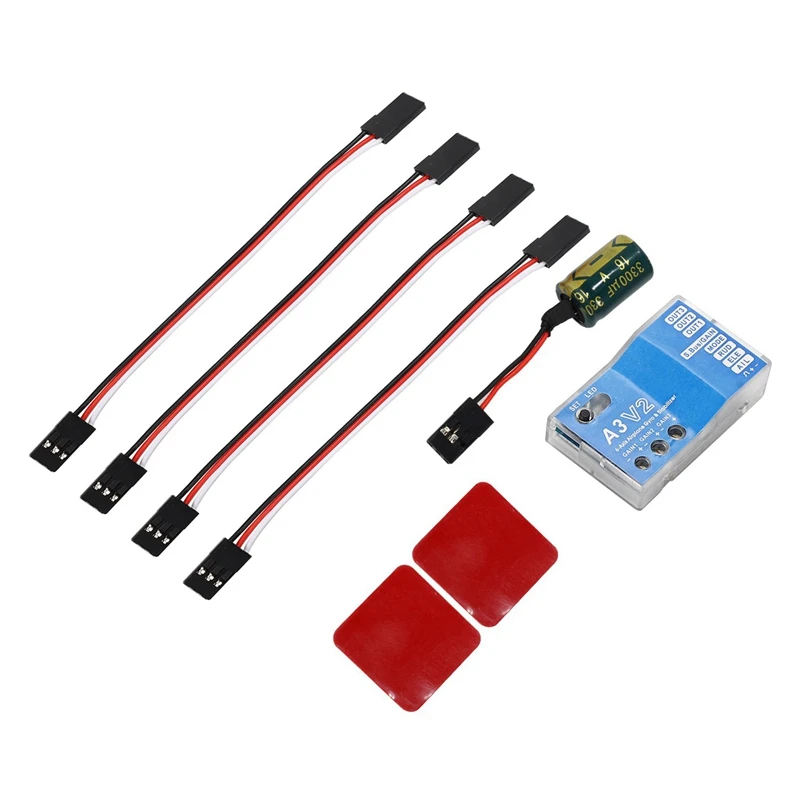ABFT-2X A3 V2 Flight Controller Stabilizer 4 Flight Modes For RC Airplane Airplane RC Metal Gift Accessory For RC Lovers
ABFT-2X A3 V2 Flight Controller Stabilizer 4 Flight Modes For RC Airplane Airplane RC Metal Gift Accessory For RC Lovers
