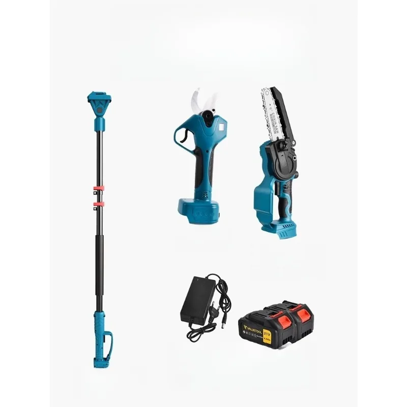 Lithium battery high branch pole set brushless high branch shears high branch saw retractable pruning shears logging electric
Lithium battery high branch pole set brushless high branch shears high branch saw retractable pruning shears logging electric