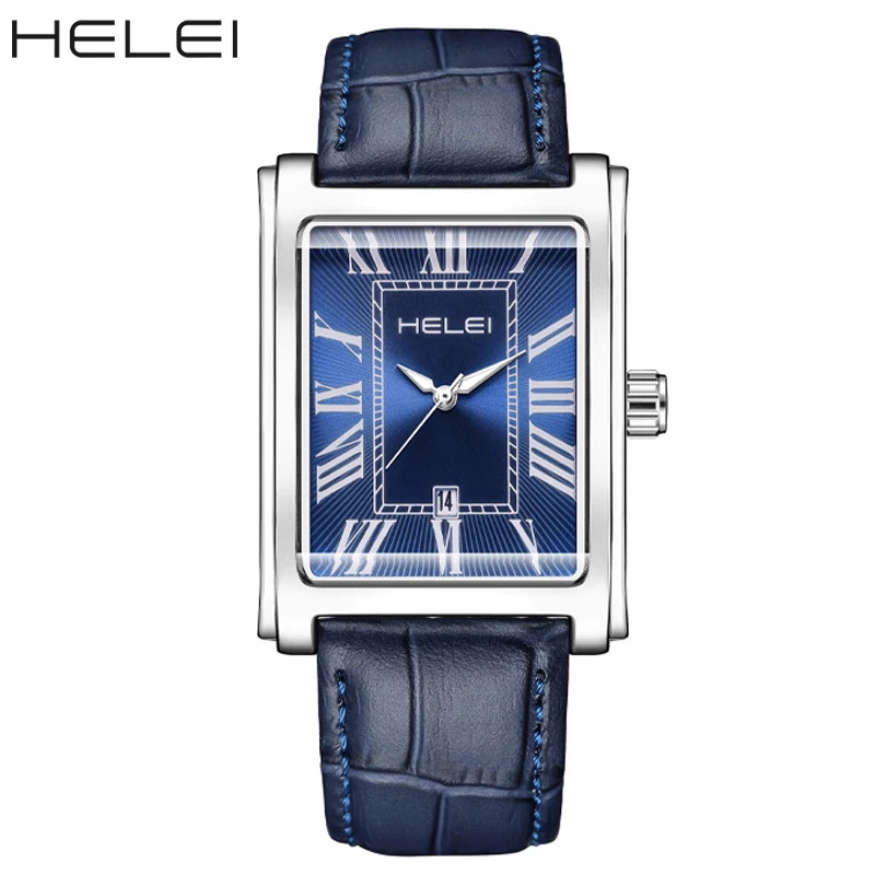 Мужские классические кварцевые часы с древными римскими цифрами, водонепроницаемые светящиеся квадратные кожаные ремешки, деловые наручные часы с календарем
Мужские классические кварцевые часы с древными римскими цифрами, водонепроницаемые светящиеся квадратные кожаные ремешки, деловые наручные часы с календарем