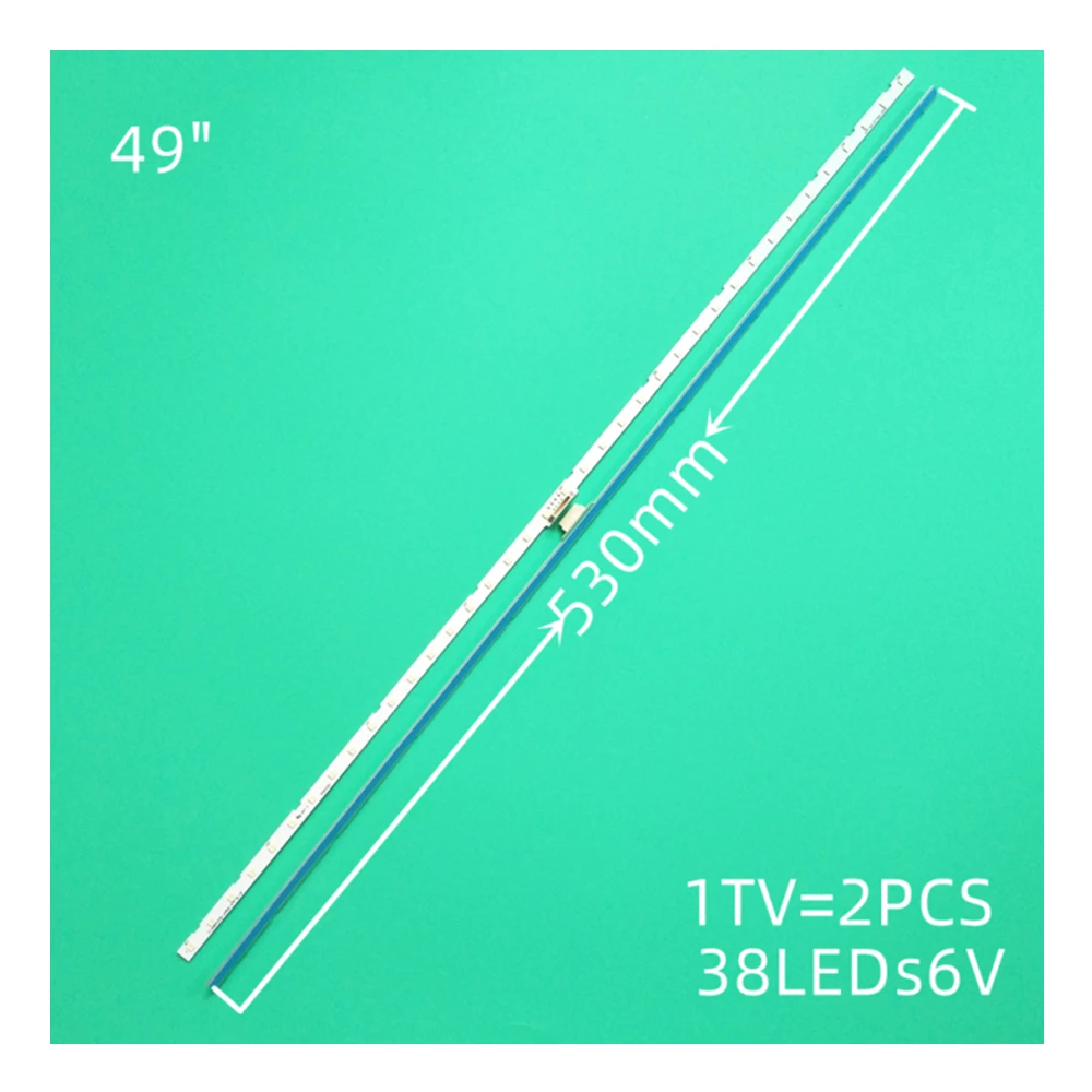 Светодиодная лента для подсветки для Samsung 49NU7100, UN49NU7100, UE49NU7100, UN49NU7100AG, UN49NU7100G, UN49NU7300, UE49NU7300U, UE49NU7170U
Светодиодная лента для подсветки для Samsung 49NU7100, UN49NU7100, UE49NU7100, UN49NU7100AG, UN49NU7100G, UN49NU7300, UE49NU7300U, UE49NU7170U