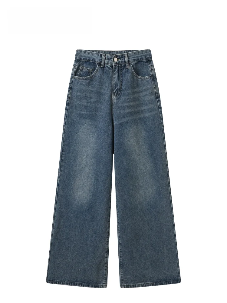 Cara CLUB plus Size Denim Straight Leg Pants Women's Summer New Style Fashionable Meat Concealing Slimming Retro Pants
Cara CLUB plus Size Denim Straight Leg Pants Women's Summer New Style Fashionable Meat Concealing Slimming Retro Pants