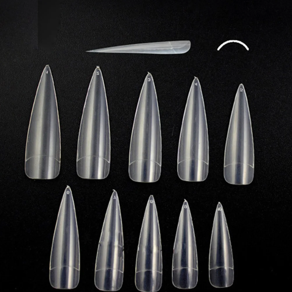 500Pcs Nail Tips Clear Long False Nails Sturdy Reusable Half Cover for Gel Acrylic Application DIY Manicure Nail Art Expert
500Pcs Nail Tips Clear Long False Nails Sturdy Reusable Half Cover for Gel Acrylic Application DIY Manicure Nail Art Expert