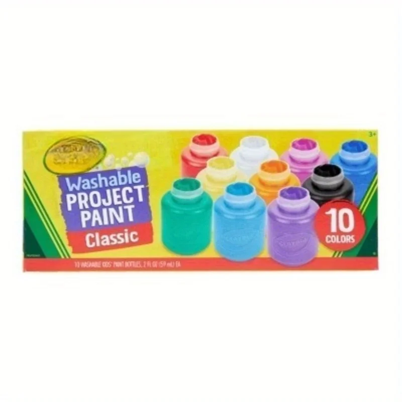 Washable Kids Paint Classic Colors: Non-toxic water-based tempera paint for toddlers finger painting
Washable Kids Paint Classic Colors: Non-toxic water-based tempera paint for toddlers finger painting