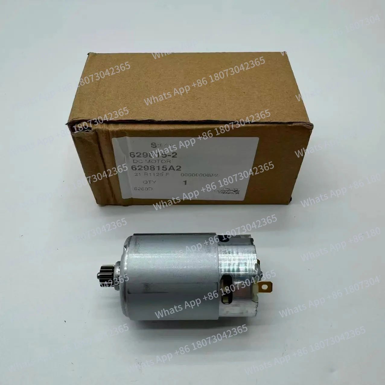 Оригинальный двигатель, совместимый с электрической отверткой 6260D 6261D 629815-2
Оригинальный двигатель, совместимый с электрической отверткой 6260D 6261D 629815-2