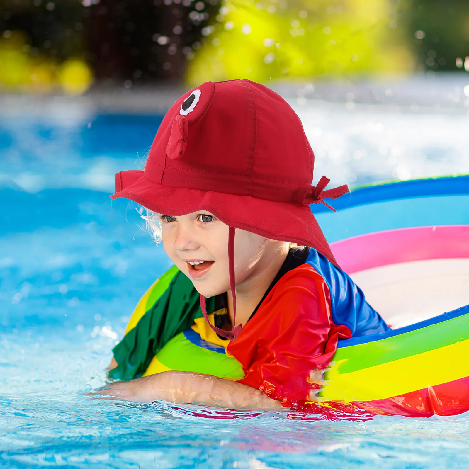 Kids Wide Brim Sun Hat Neck Flap Crab Cartoon Uv Protection Quick-Dry Bucket Hat Summer Beach Outdoor Toddler Children Boys
Kids Wide Brim Sun Hat Neck Flap Crab Cartoon Uv Protection Quick-Dry Bucket Hat Summer Beach Outdoor Toddler Children Boys