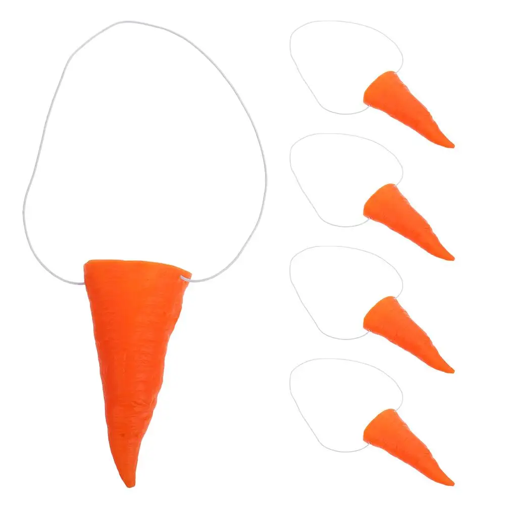 5pcs Carrot Snowman Costume Props Fun Festive Accessory Mini Orange Carrot Safety Nose Craft DIY Small
5pcs Carrot Snowman Costume Props Fun Festive Accessory Mini Orange Carrot Safety Nose Craft DIY Small