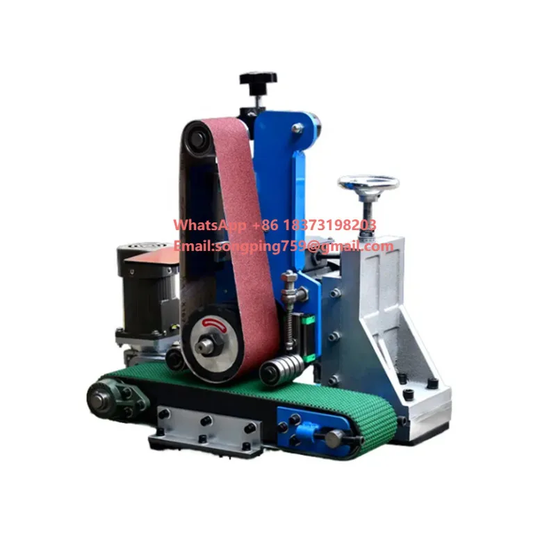 Movable Type Small Belt Metal Sanding Device with Conveyor Belt for Flat Surface
Movable Type Small Belt Metal Sanding Device with Conveyor Belt for Flat Surface