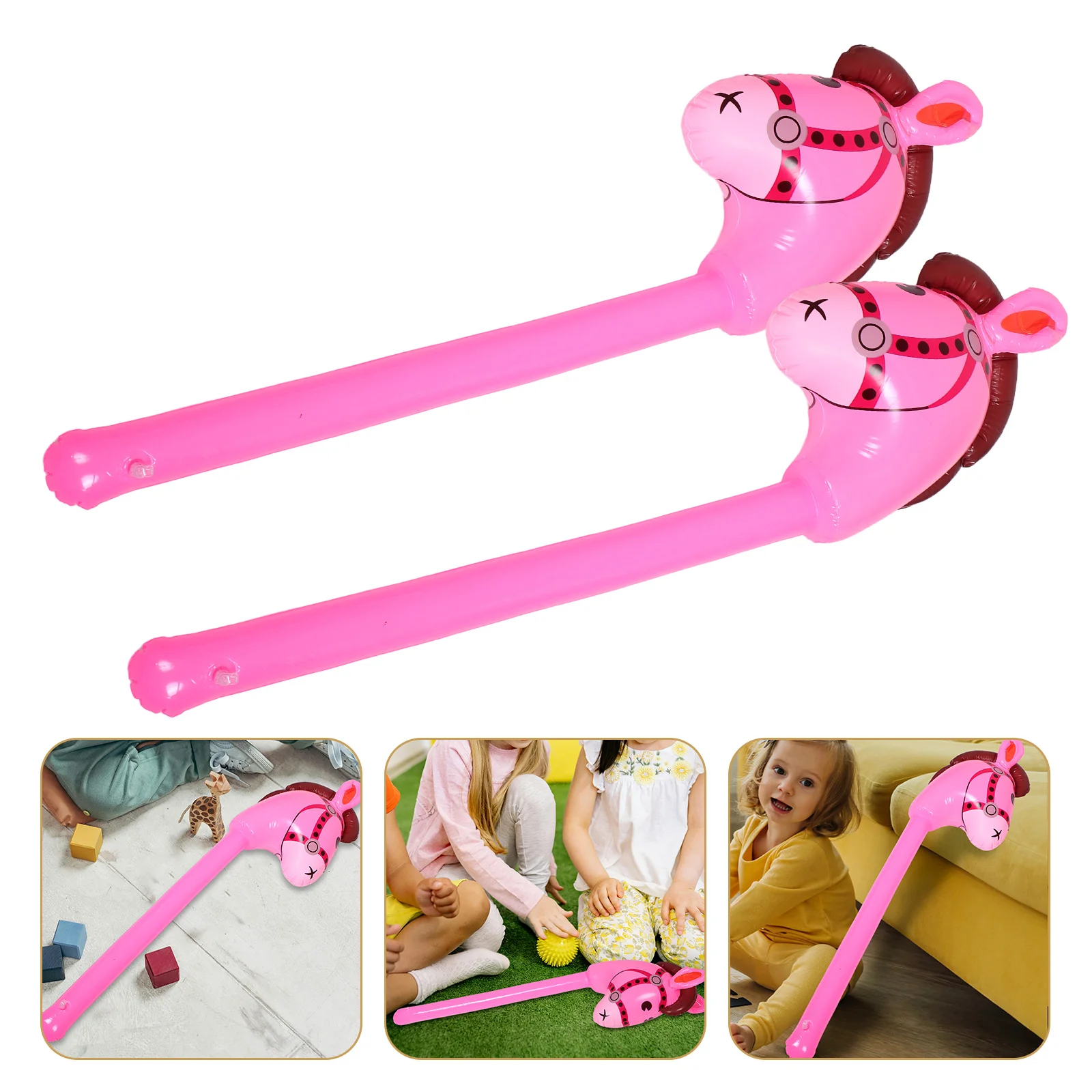 2 Pcs Inflatable Christmas Decorations Children's Horse Head Stick Blow up Air Party Favors Fake Pink Balloon Sticks Baby
2 Pcs Inflatable Christmas Decorations Children's Horse Head Stick Blow up Air Party Favors Fake Pink Balloon Sticks Baby