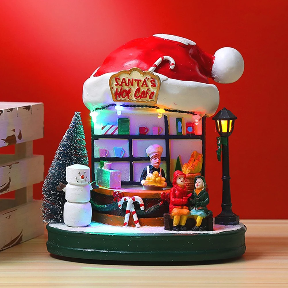 1pc Glowing House Ornament Resin Christmas Decor Desktop Festival Party Home Xmas Bedroom Decorative
1pc Glowing House Ornament Resin Christmas Decor Desktop Festival Party Home Xmas Bedroom Decorative
