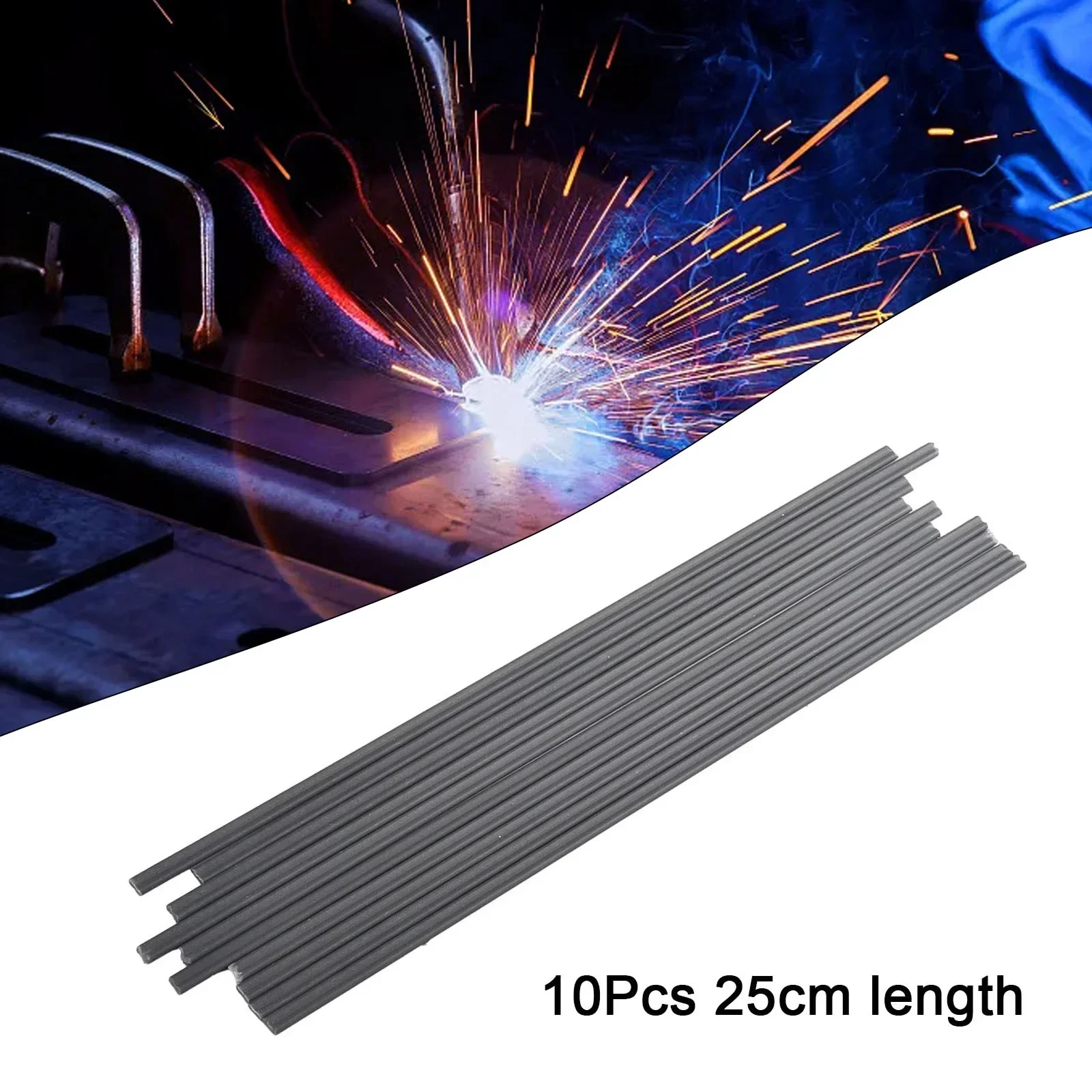 Plastic Welding Rods ABS/PP/PVC/PE Welding Sticks Bumper Repairing Tool Soldering Supplies 10Pcs 9.84 Inch For Water Tank
Plastic Welding Rods ABS/PP/PVC/PE Welding Sticks Bumper Repairing Tool Soldering Supplies 10Pcs 9.84 Inch For Water Tank