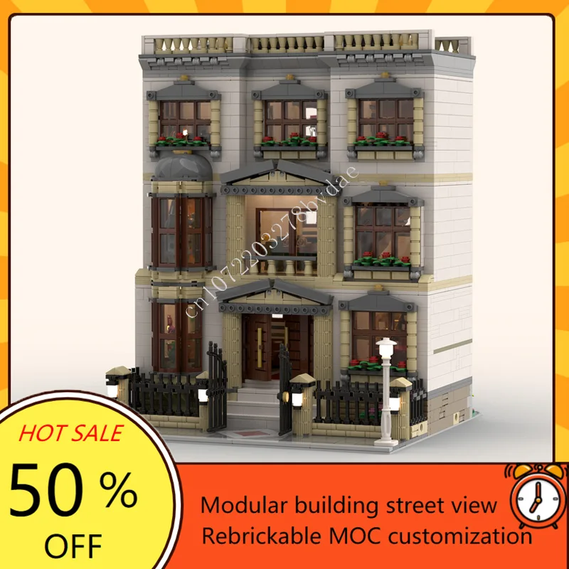 3518 шт., классическая вилла, хит город, распродажа, комплект MOC, креативная головоломка StreetView на заказ, сделай сам, сборная модель, игрушка на день рождения, Рождественский подарок
3518 шт., классическая вилла, хит город, распродажа, комплект MOC, креативная головоломка StreetView на заказ, сделай сам, сборная модель, игрушка на день рождения, Рождественский подарок