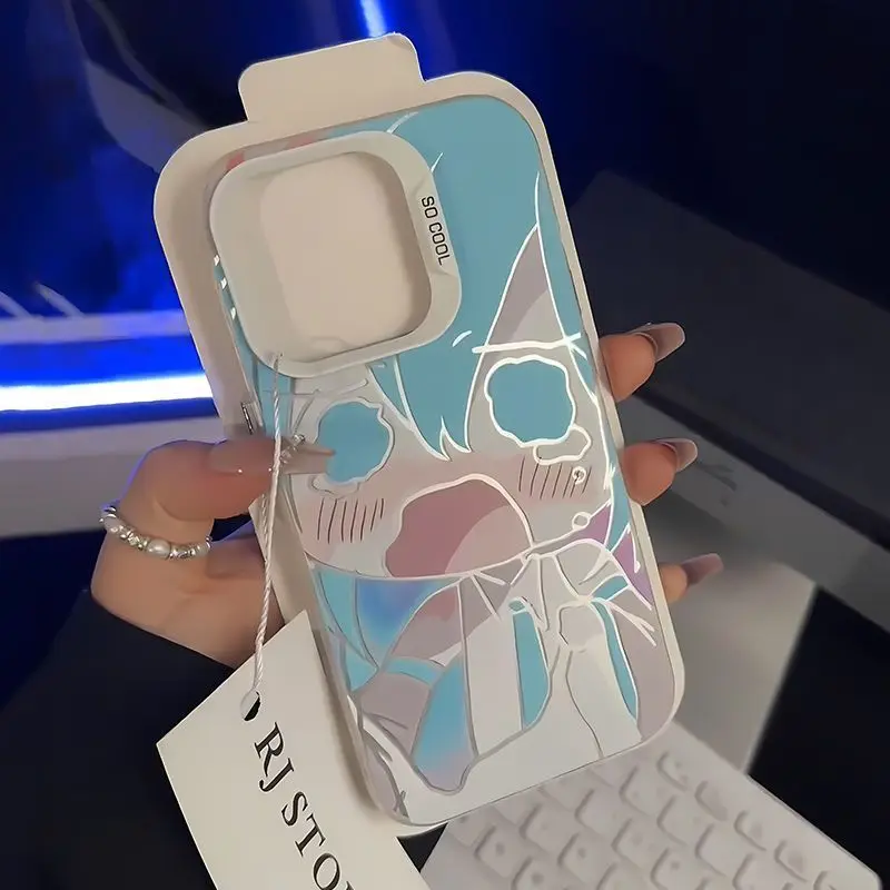 Hatsune Miku Phone Case Cute Cartoon Creativity Modeling Phone Case New Fashion Exquisite Colored Silver Phone Case Gifts
Hatsune Miku Phone Case Cute Cartoon Creativity Modeling Phone Case New Fashion Exquisite Colored Silver Phone Case Gifts