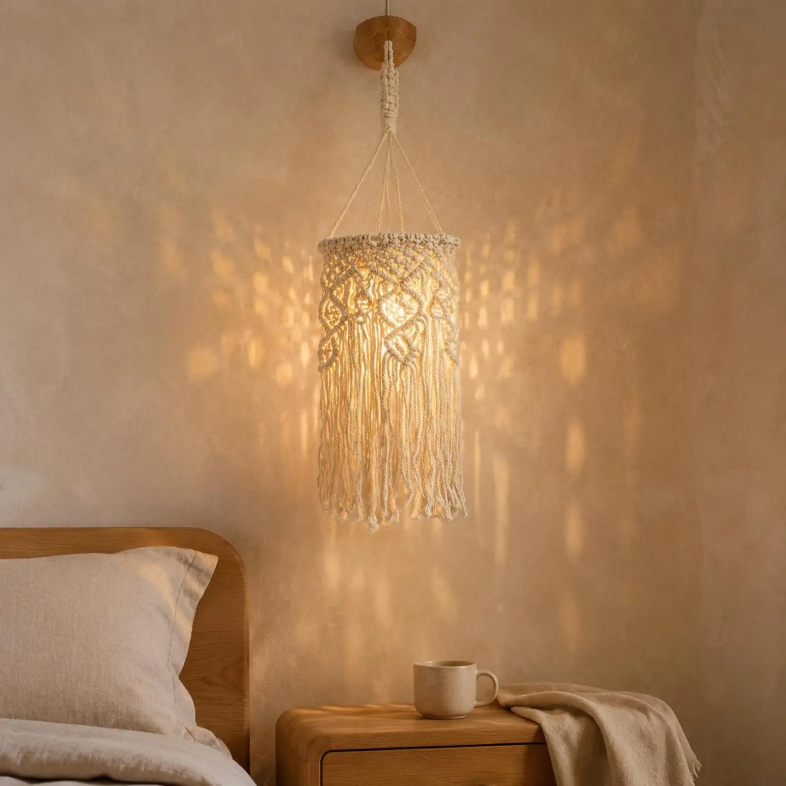 Woven Hanging Lampshade Handmade Boho Suspension Shade Woven Chandelier Shade Bohemian Aesthetic Wicker Lampshade Tassel Design
Woven Hanging Lampshade Handmade Boho Suspension Shade Woven Chandelier Shade Bohemian Aesthetic Wicker Lampshade Tassel Design