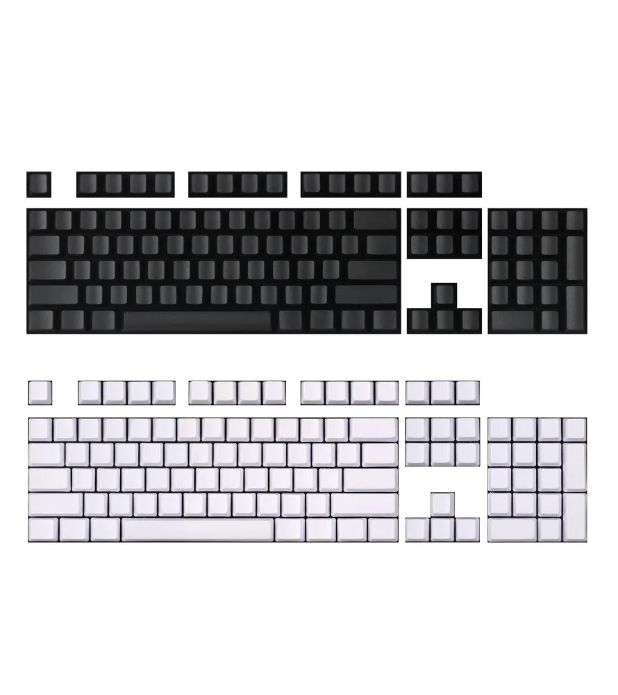 Keycaps Keycaps/filco87/104 mechanical keyboard keycaps/unengraved keycaps OEM height/black and white unengraved/pbt
Keycaps Keycaps/filco87/104 mechanical keyboard keycaps/unengraved keycaps OEM height/black and white unengraved/pbt