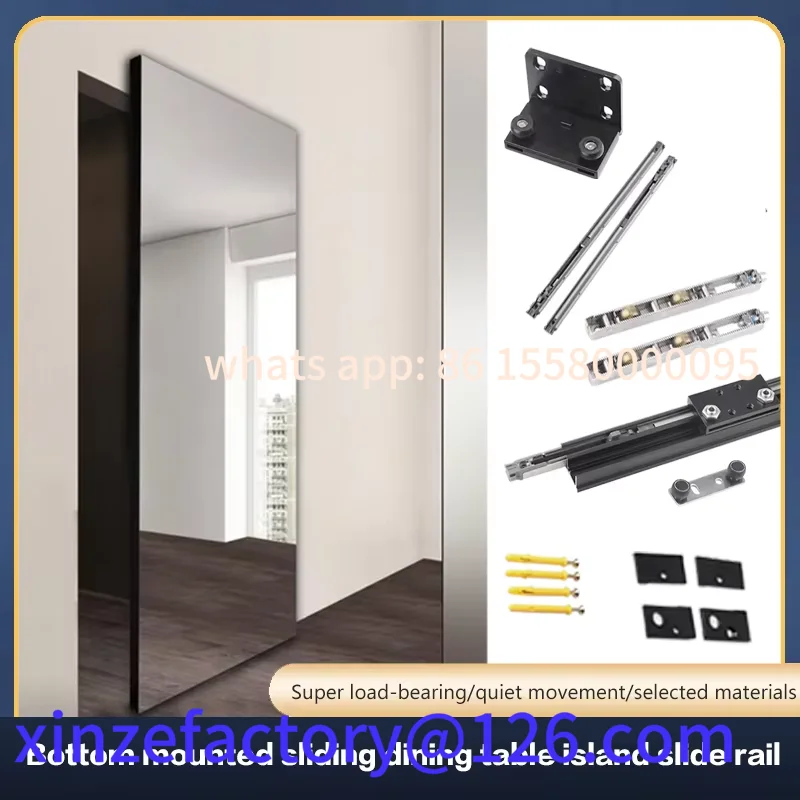 Customizable Two-way Buffer Trackless Ghost Door Invisible Track Bedroom Kitchen Sliding Wooden
Customizable Two-way Buffer Trackless Ghost Door Invisible Track Bedroom Kitchen Sliding Wooden