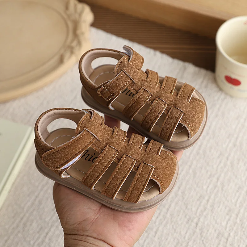 Baby Boys' Girl's Sandals Kids Soft-soled Toeless Sandals Little Boys' Beach Shoes Baby Prewalker Shoes
Baby Boys' Girl's Sandals Kids Soft-soled Toeless Sandals Little Boys' Beach Shoes Baby Prewalker Shoes