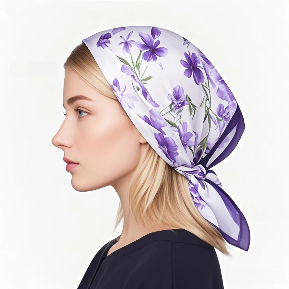 68cm Patterned Orchid Scarf - Women's Winter and Autumn Warm Polyester Fiber Neck Scarf - Versatile Neck Covering Headscarf
68cm Patterned Orchid Scarf - Women's Winter and Autumn Warm Polyester Fiber Neck Scarf - Versatile Neck Covering Headscarf