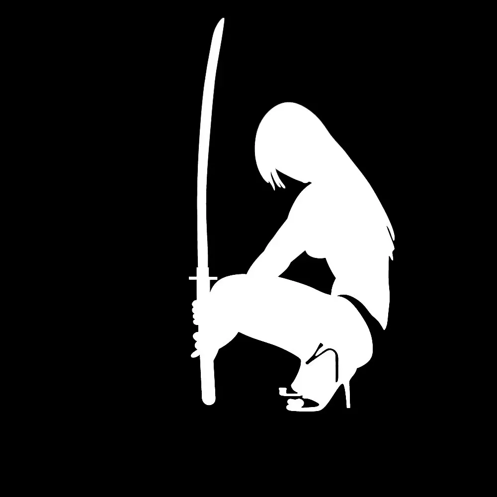 Anime Samurai Girl Silhouette Waterproof Sticker, Katana Decal for Car Laptop Truck SUV
Anime Samurai Girl Silhouette Waterproof Sticker, Katana Decal for Car Laptop Truck SUV