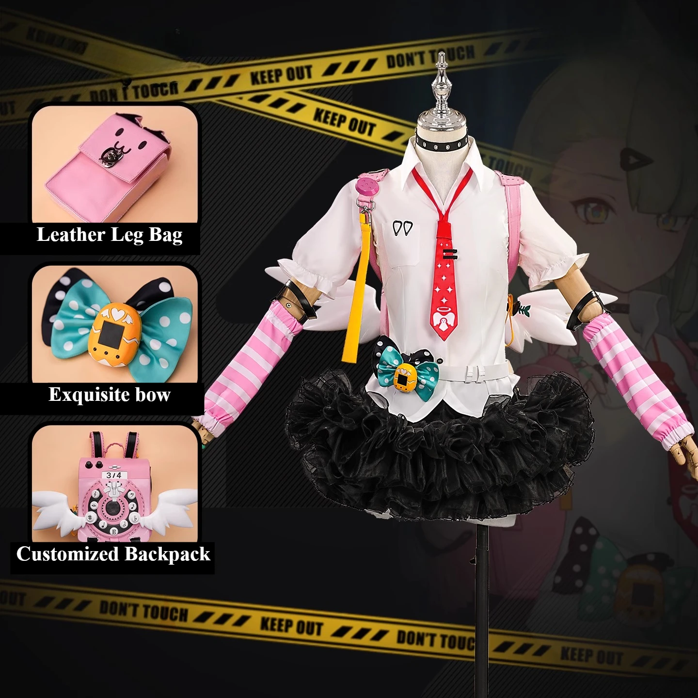 Zenless Zone Zero Chinatsu Remiel Cosplay Costume Game ZZZ Angels of Delusion Outfit Full Set Uniform Halloween Costumes
Zenless Zone Zero Chinatsu Remiel Cosplay Costume Game ZZZ Angels of Delusion Outfit Full Set Uniform Halloween Costumes
