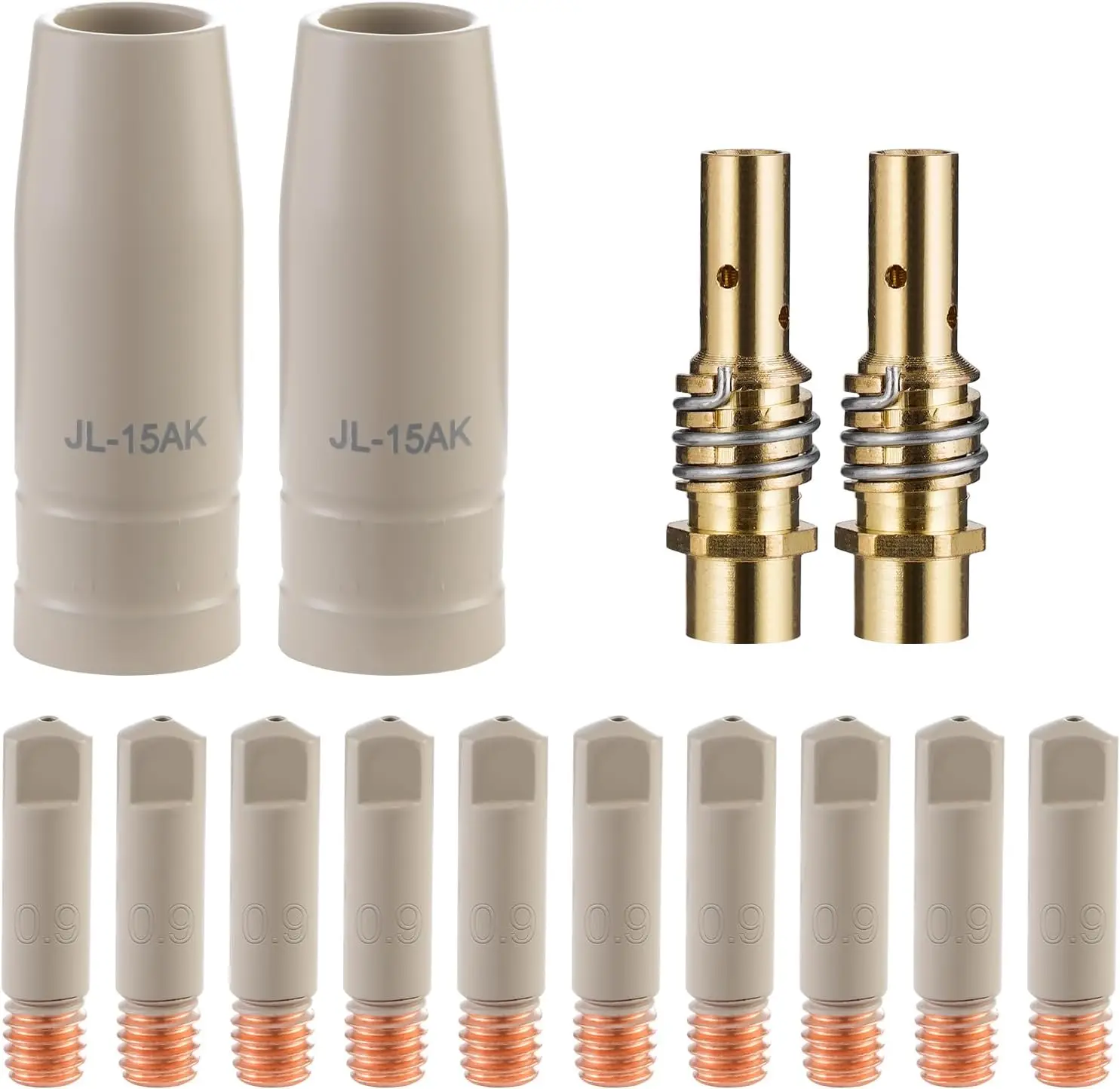 Сварочная горелка 15AK, сварочные аксессуары MIG с антипригарным покрытием, замена керамических сварочных насадок, комплект с покрытием 0,035 дюйма
Сварочная горелка 15AK, сварочные аксессуары MIG с антипригарным покрытием, замена керамических сварочных насадок, комплект с покрытием 0,035 дюйма