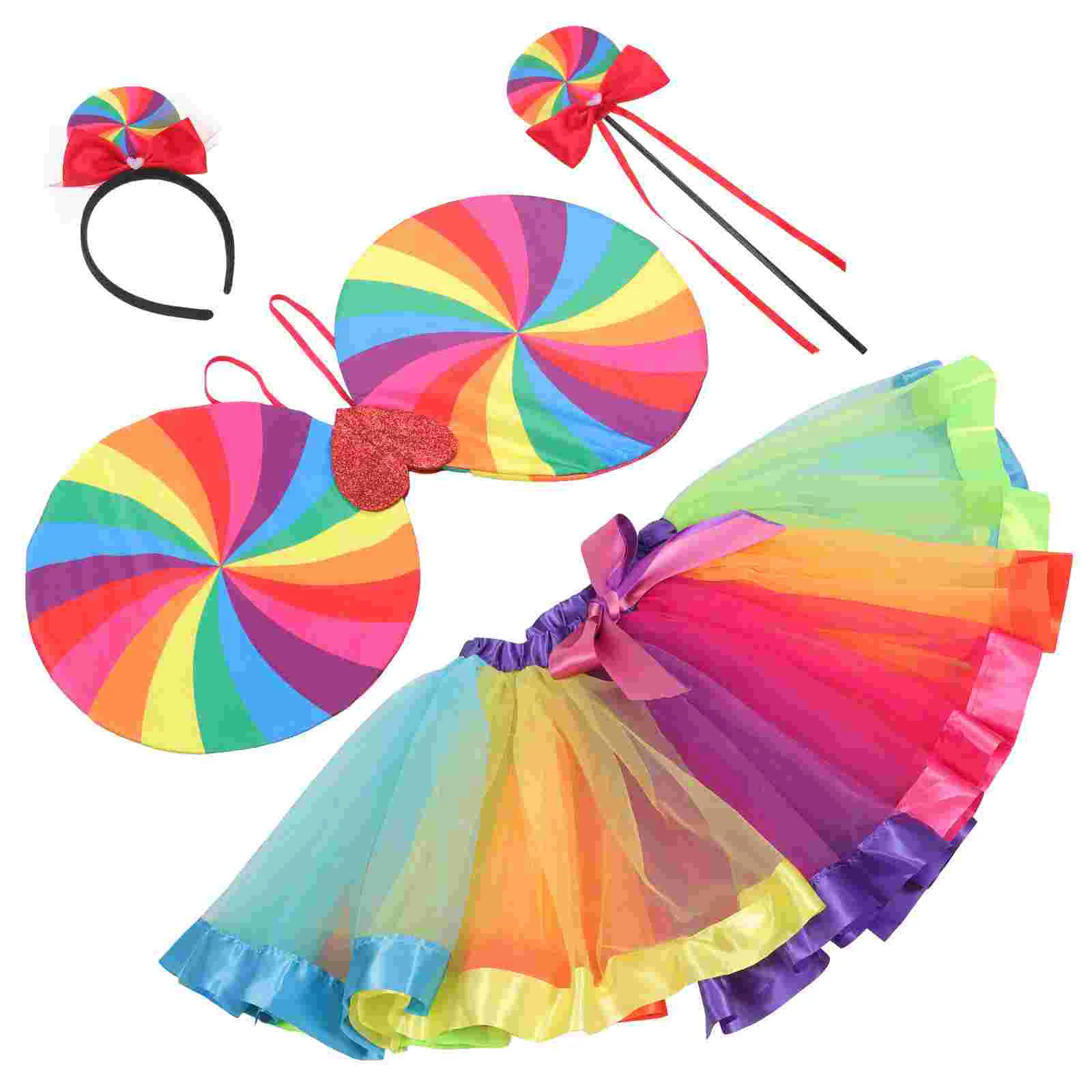 Apparel Rainbow Party Decorations Performance Costume Supplies Fairy Kid Suit Clothes Kids Toddler
Apparel Rainbow Party Decorations Performance Costume Supplies Fairy Kid Suit Clothes Kids Toddler