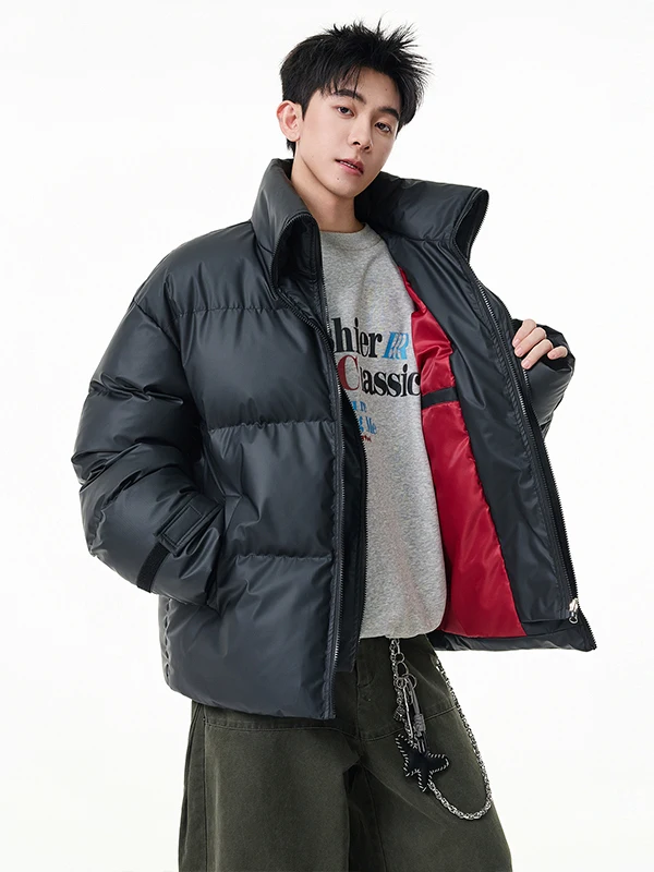American Sle Loose Fit Cotton Jaet Men's Winter Warm Bread Sle Zipper Design Casual Outerwear Stand Collar Coat
American Sle Loose Fit Cotton Jaet Men's Winter Warm Bread Sle Zipper Design Casual Outerwear Stand Collar Coat
