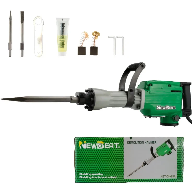 1240W 110V/220V 65A High-Power Hexagonal Electric , Used For Concrete Breaking, Industrial-Grade Impact Hammer
1240W 110V/220V 65A High-Power Hexagonal Electric , Used For Concrete Breaking, Industrial-Grade Impact Hammer