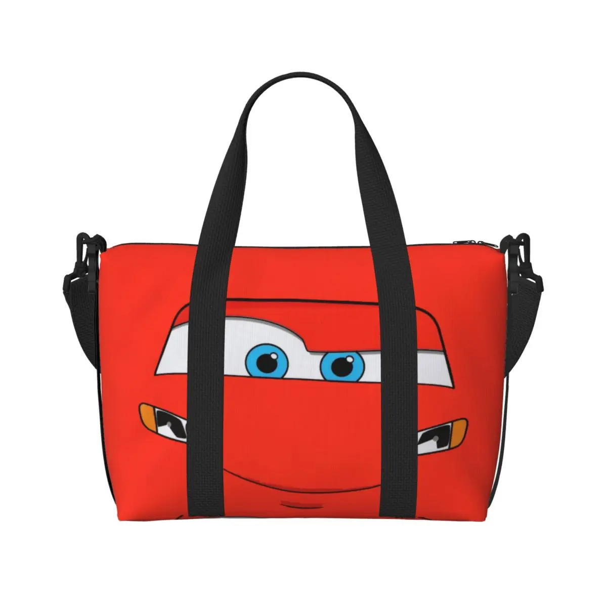 Custom Lightning Car M-McQueen Beach Tote Bag Women Cartoon Big Compartment Gym Beach Travel Bags
Custom Lightning Car M-McQueen Beach Tote Bag Women Cartoon Big Compartment Gym Beach Travel Bags