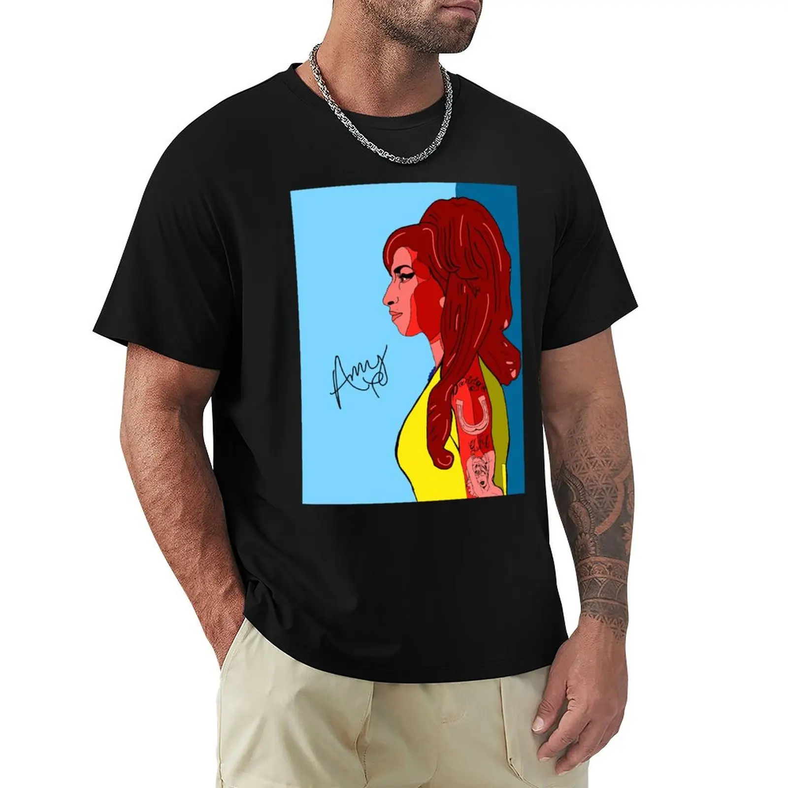 Amy-Pop Art T-Shirt animal prinfor boys anime shirt sweat shirts, men
Amy-Pop Art T-Shirt animal prinfor boys anime shirt sweat shirts, men