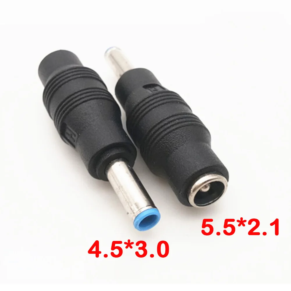 1PC 5.5 x 2.1 mm female to 4.5 x 3.0 mm male DC Power Connector Adapter Converter 5.5*2.1 to 4.5*3.0 mm For HP Laptop Charging
1PC 5.5 x 2.1 mm female to 4.5 x 3.0 mm male DC Power Connector Adapter Converter 5.5*2.1 to 4.5*3.0 mm For HP Laptop Charging