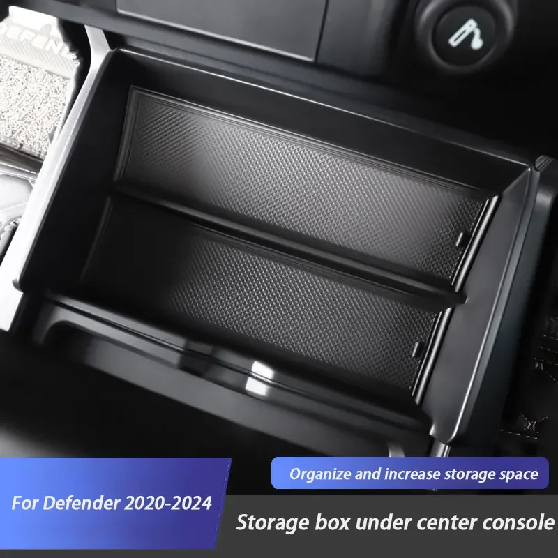 For Land Rover Defender 90 110 130 L663 2020-2024 center console storage box storage and finishing interior styling accessories.
For Land Rover Defender 90 110 130 L663 2020-2024 center console storage box storage and finishing interior styling accessories.