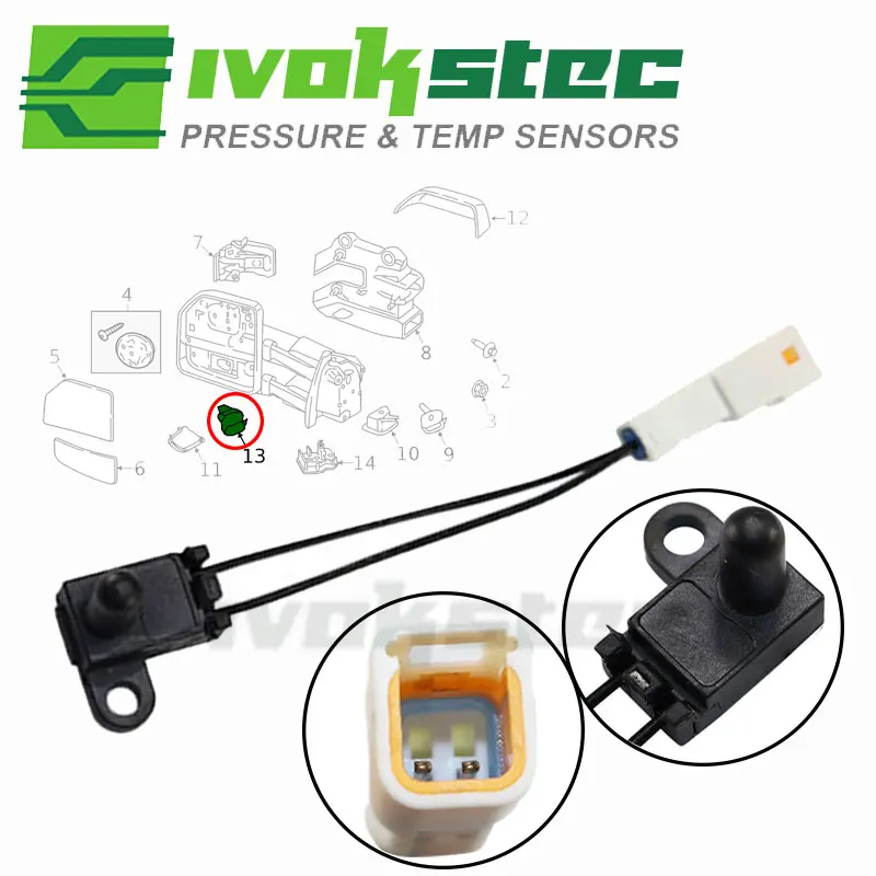 Ambient Air Temperature TEMP Sensor For Ford F-150 2.7L V6 18-25 F-250 6.2L V8 F-350 F-450 F-550 7.3L V8 17-22 HC3Z-12A647-A
Ambient Air Temperature TEMP Sensor For Ford F-150 2.7L V6 18-25 F-250 6.2L V8 F-350 F-450 F-550 7.3L V8 17-22 HC3Z-12A647-A