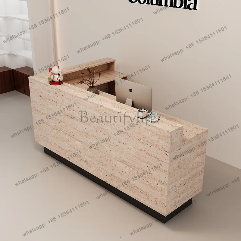 Cashier Simple Modern Reception Desks Luxury Decorations Hotel Beauty Reception Desk
Cashier Simple Modern Reception Desks Luxury Decorations Hotel Beauty Reception Desk