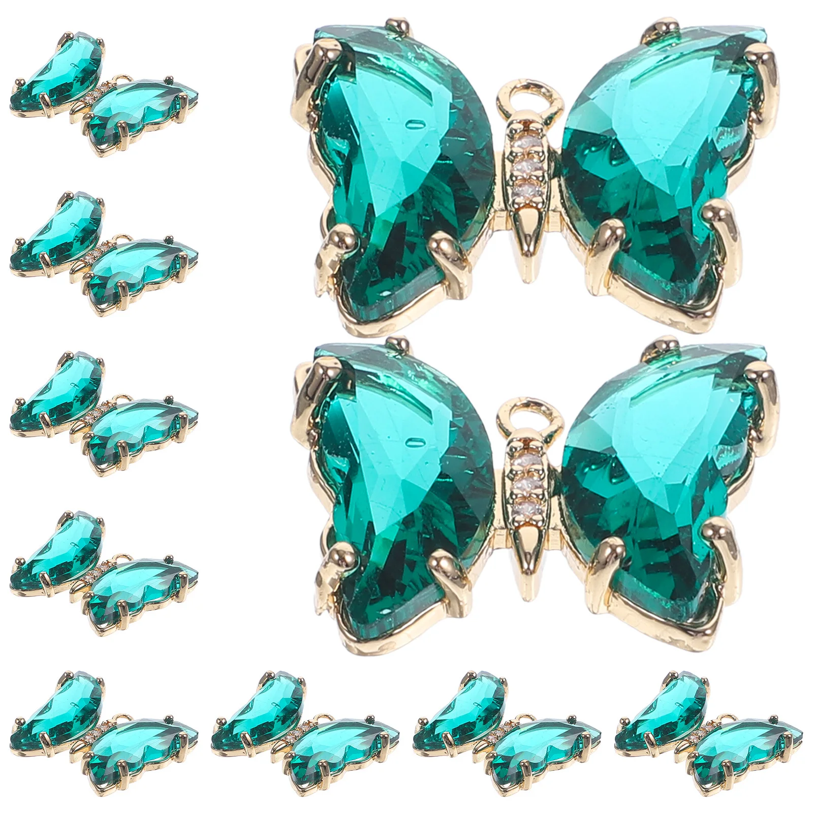 10Pcs Crystal Butterfly Charms DIY Supply Decorative Pendants Necklaces Jewelry Making Craft Beads Butterfly Charms
10Pcs Crystal Butterfly Charms DIY Supply Decorative Pendants Necklaces Jewelry Making Craft Beads Butterfly Charms