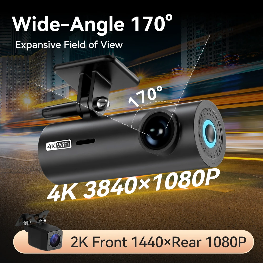 NOYAFA LF10 Dash Cam Dual Lens WiFi Voice Control 170° HD 1080P Car Camera 24H Parking Monitor Vehicle Recorder
NOYAFA LF10 Dash Cam Dual Lens WiFi Voice Control 170° HD 1080P Car Camera 24H Parking Monitor Vehicle Recorder